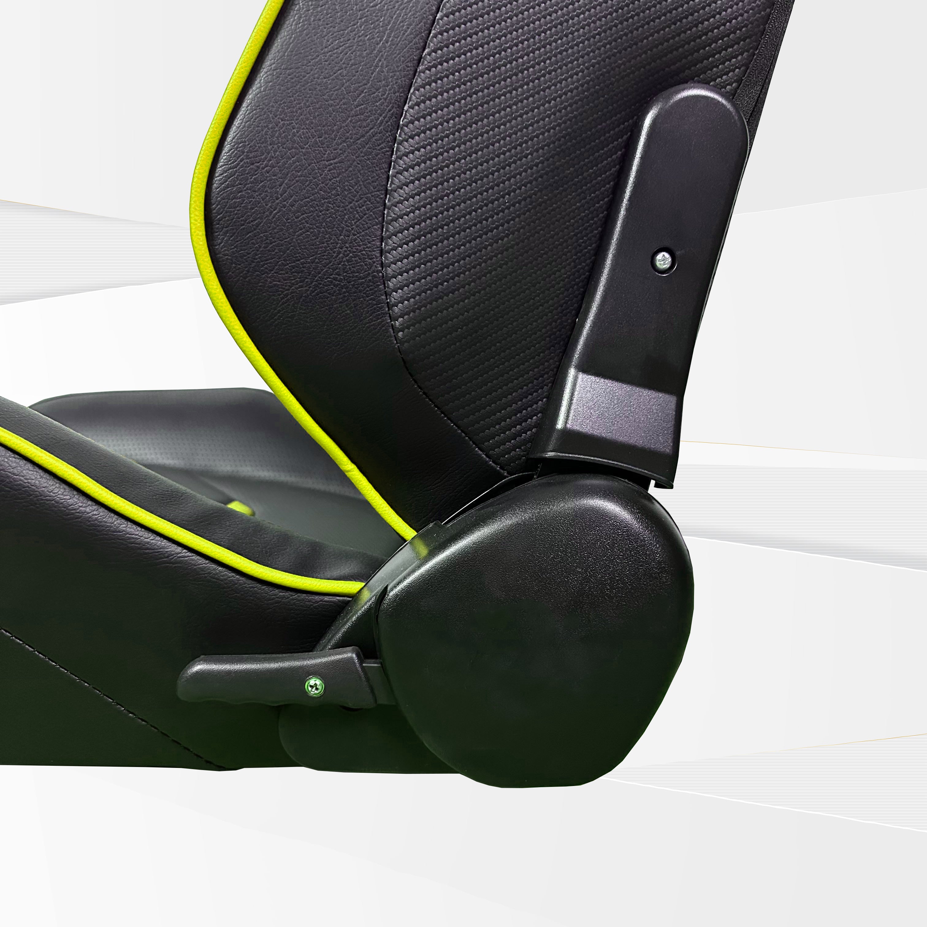 Racing simulator seat 